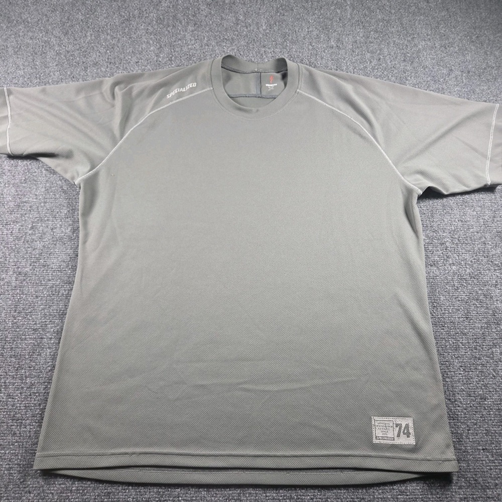 Specialized Bikes Men's Performance  T-Shirt XL Gray